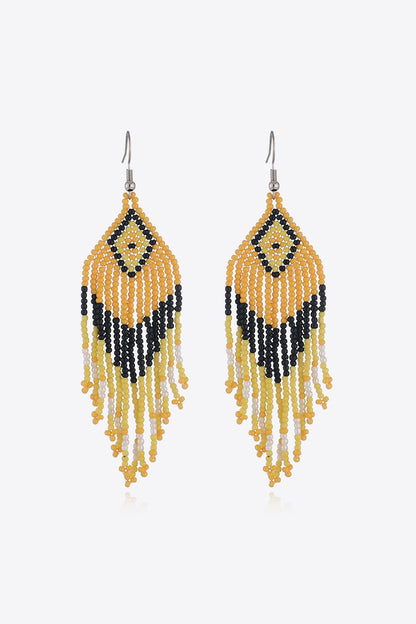 Beaded Dangle Earrings - Jaazi International