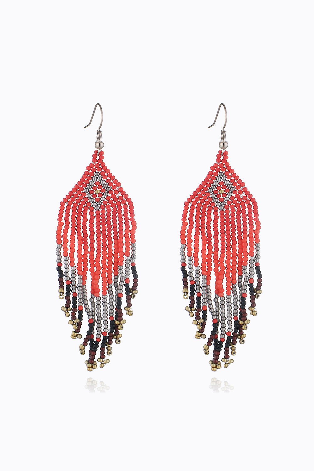 Beaded Dangle Earrings - Jaazi International