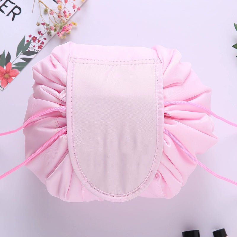 Bean Bag Drawstring Cosmetic Bag Travel Portable Toiletries Cosmetics Bag Large Capacity Multifunctional Business Trip Travel Supplies - Jaazi Intl