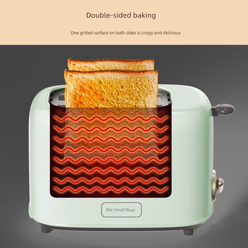 Bear Toaster Household Multi - Function Breakfast Maker Small Toaster Heating Automatic Sandwich Toaster - Jaazi Intl