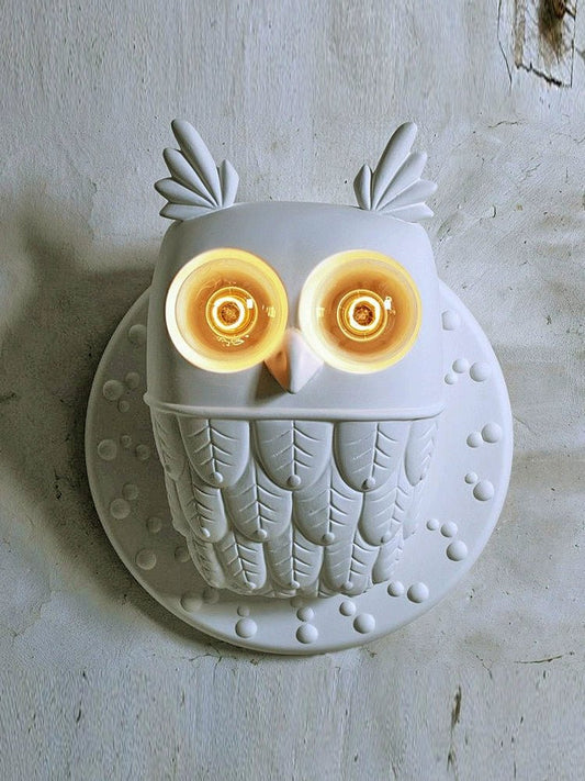 Bird Lamp Lucky Bird Wall Lamp Scandinavian Post - Modern Creative Personalized Living Room Bedroom Dining Room Designer Owl Animal Lamp - Jaazi Intl