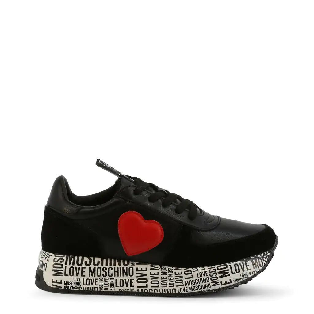 Black Heart Sneakers - Jaazi Intl