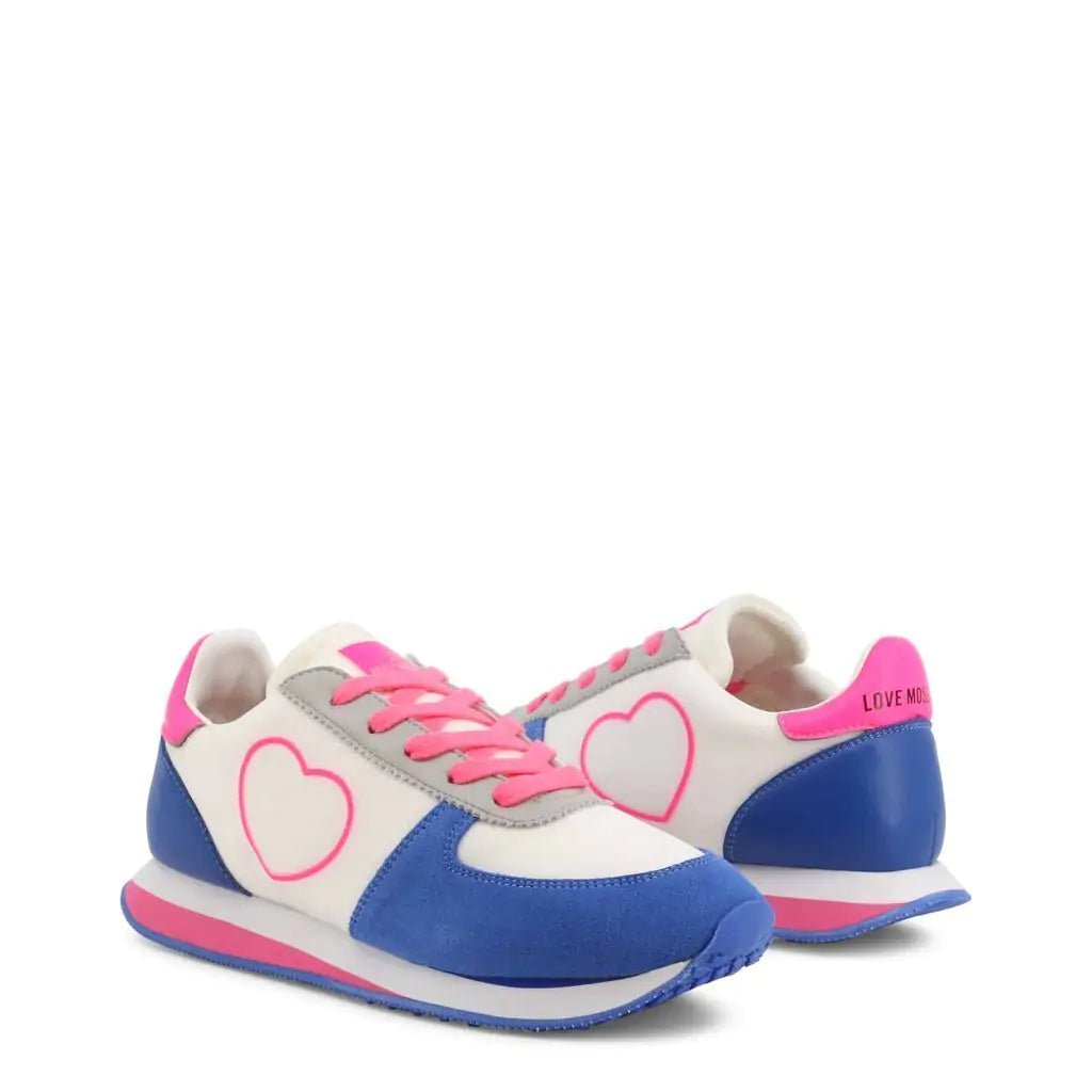 Blue Heart Sneakers - Jaazi Intl