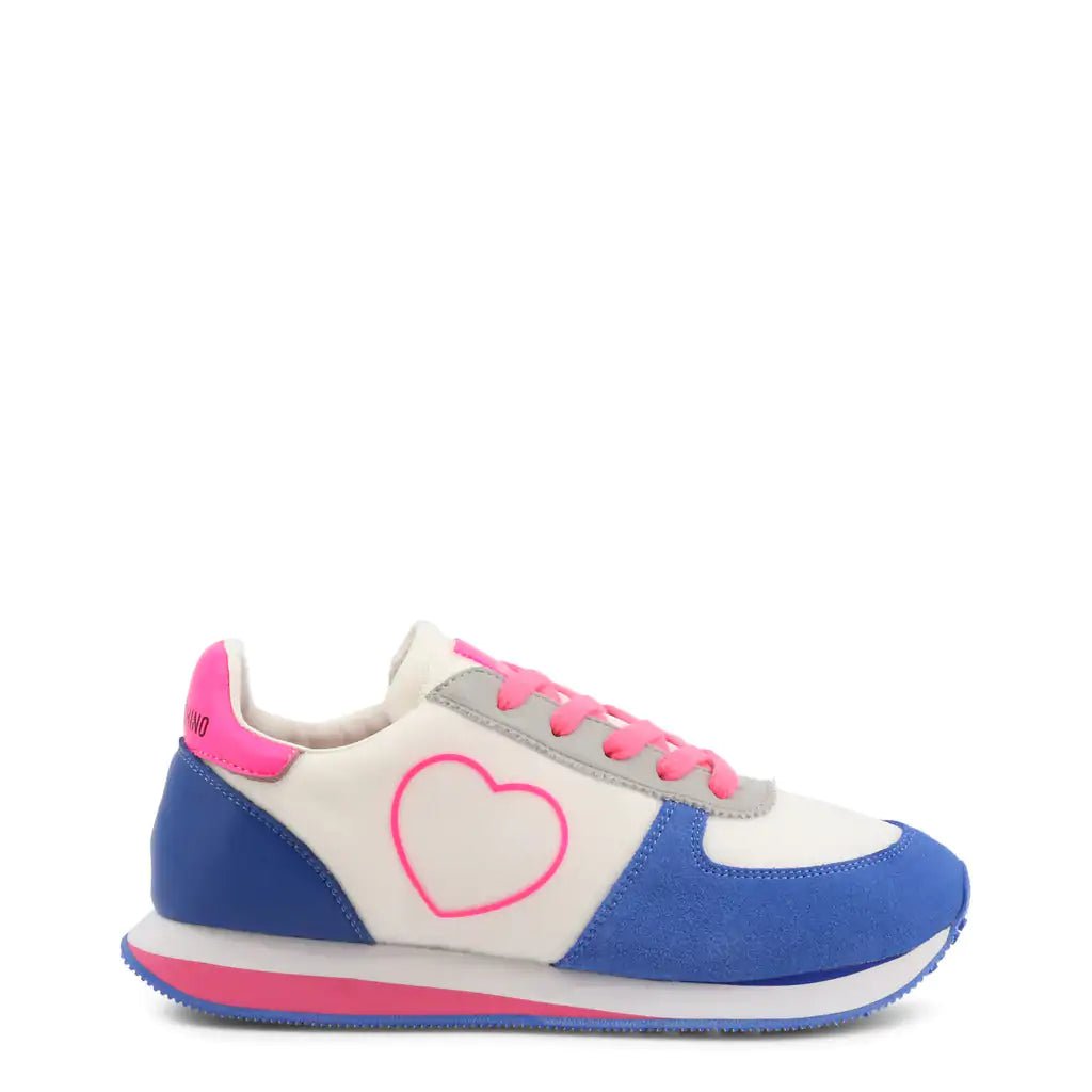 Blue Heart Sneakers - Jaazi Intl