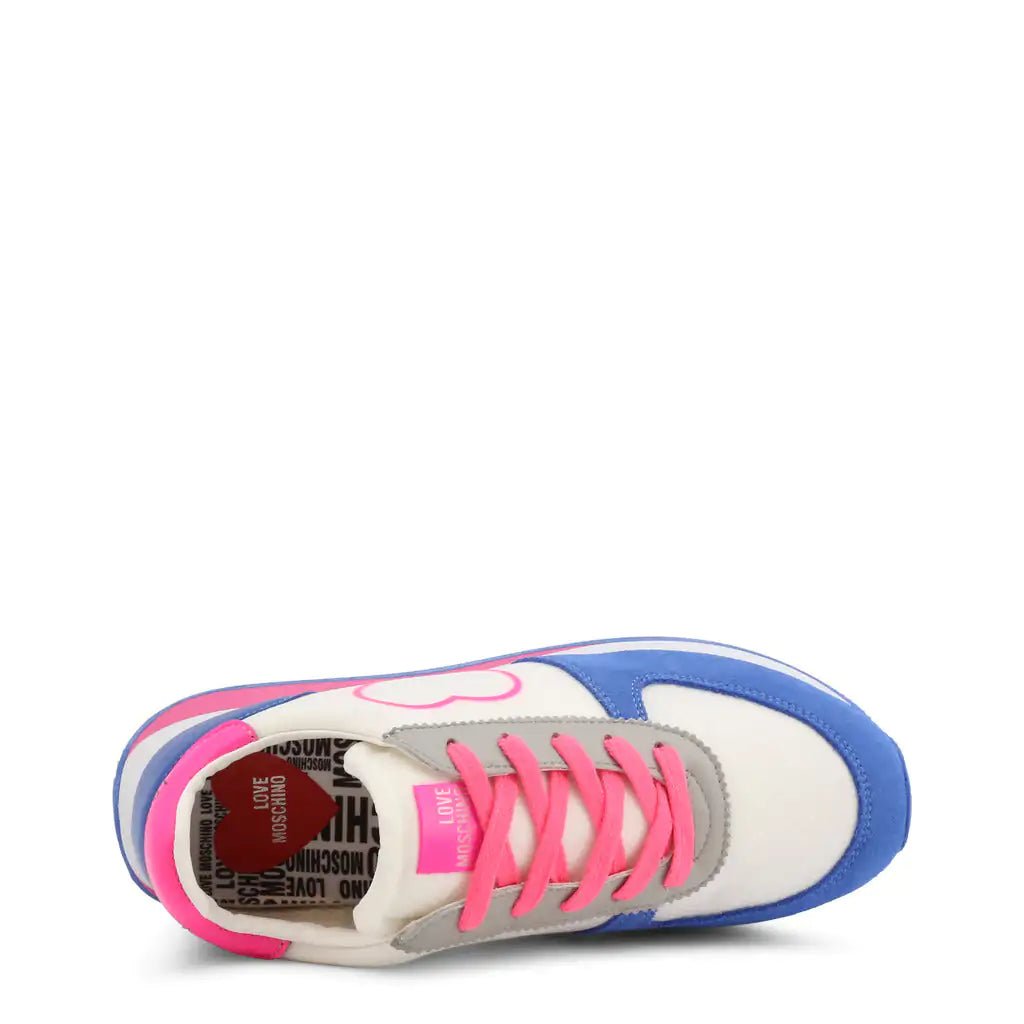 Blue Heart Sneakers - Jaazi Intl