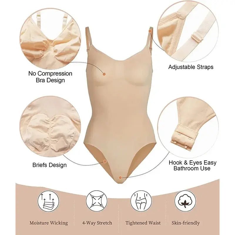 Bodysuit Shapewear Underwear - Jaazi Intl