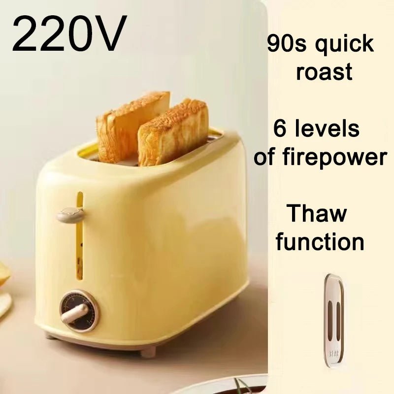 Bread Toaster for sandwiches Waffle maker electric kitchen Double Oven 220V mini Toaster hot air convection for headed bread - Jaazi Intl