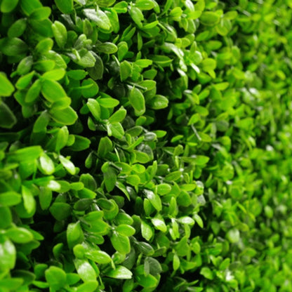 Bright Artificial Boxwood Wall 40" x 40" 11SQ FT UV Resistant - Jaazi Intl