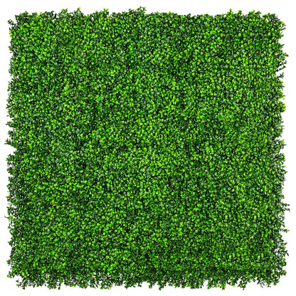 Bright Artificial Boxwood Wall 40" x 40" 11SQ FT UV Resistant - Jaazi Intl