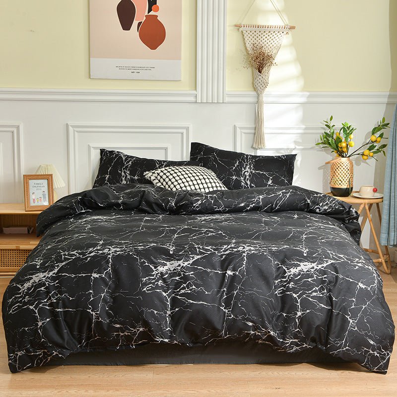 Brushed Single Duvet Cover Student Dormitory Quilt Cover Bedding - Jaazi Intl