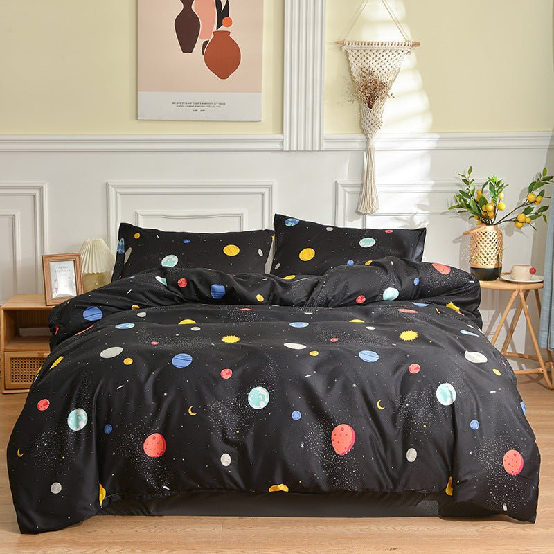 Brushed Single Duvet Cover Student Dormitory Quilt Cover Bedding - Jaazi Intl