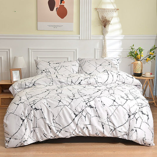 Brushed Single Duvet Cover Student Dormitory Quilt Cover Bedding - Jaazi Intl