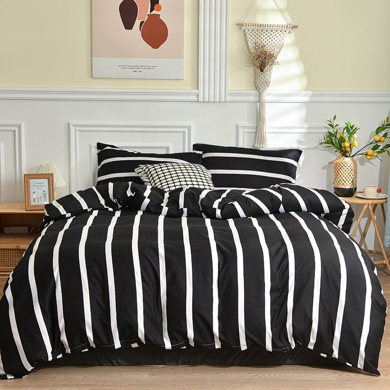 Brushed Single Duvet Cover Student Dormitory Quilt Cover Bedding - Jaazi Intl