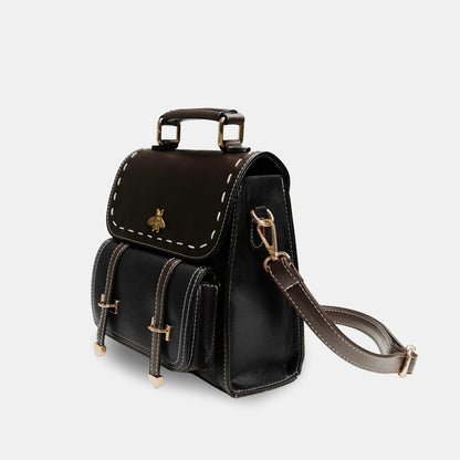 Bumblebee Leather Backpack - Jaazi Intl