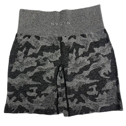 Camo Seamless Shorts - Jaazi Intl