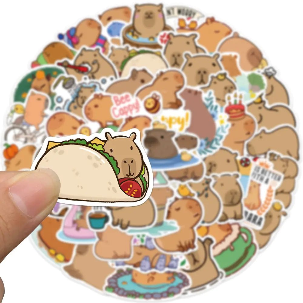 Capybara Sticker Decoration - Jaazi Intl