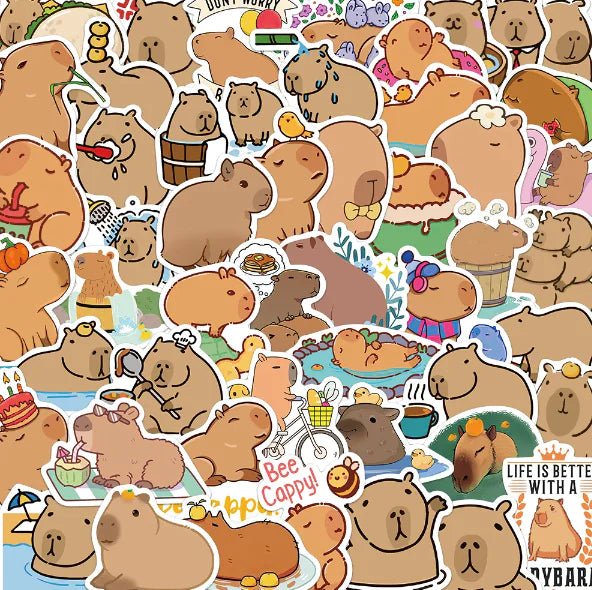 Capybara Sticker Decoration - Jaazi Intl