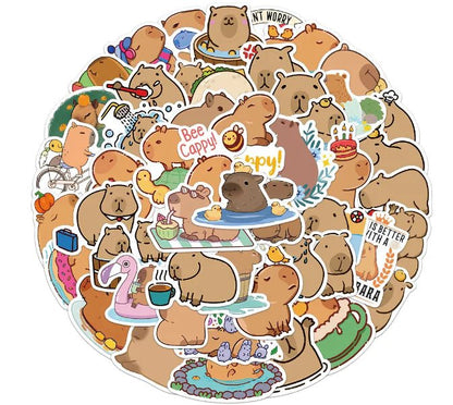 Capybara Sticker Decoration - Jaazi Intl