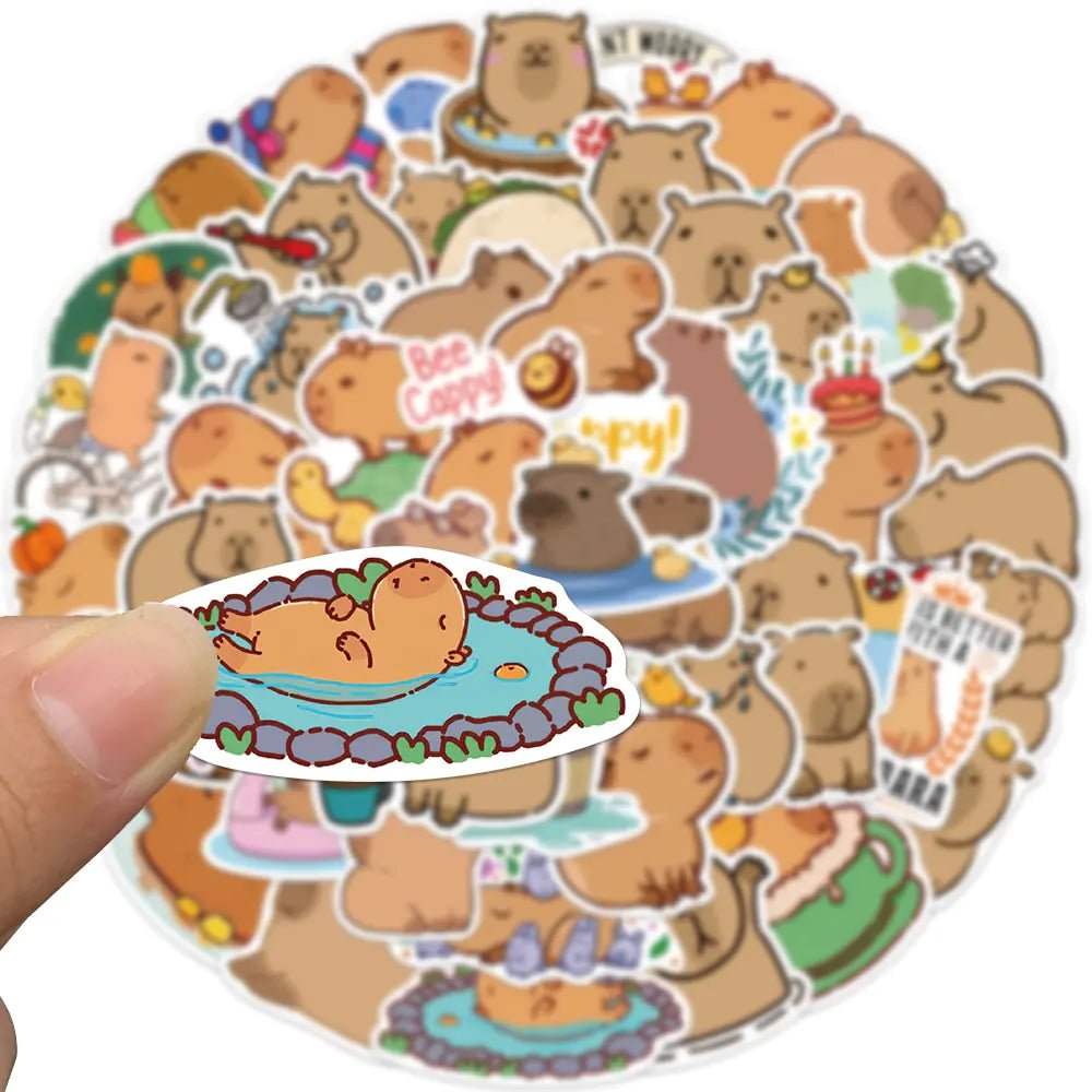 Capybara Sticker Decoration - Jaazi Intl