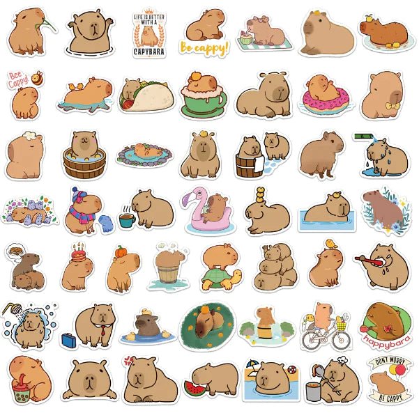 Capybara Sticker Decoration - Jaazi Intl