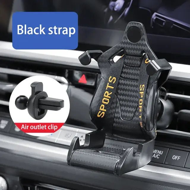 Car Racing Seat Phone Holder - Jaazi Intl