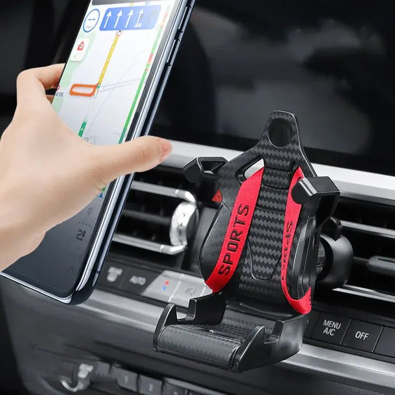 Car Racing Seat Phone Holder - Jaazi Intl