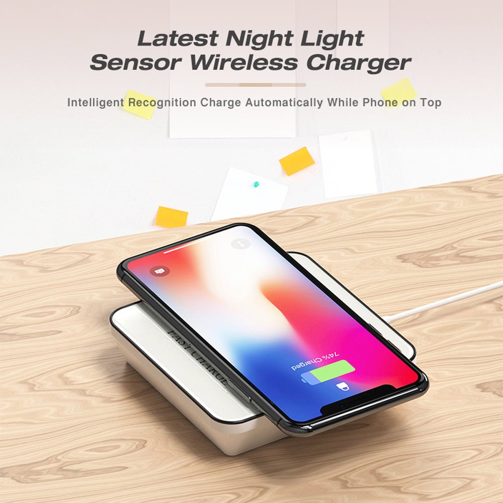 Car wireless charger night light - Jaazi Intl