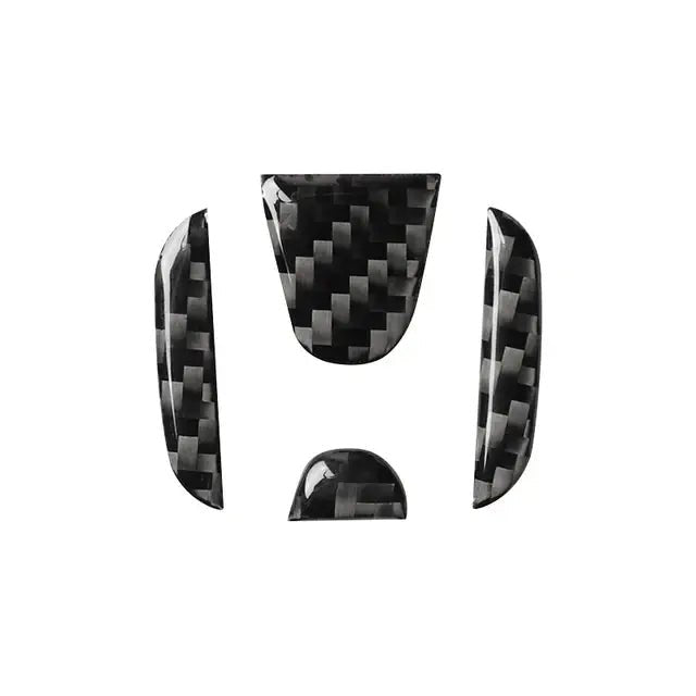 Carbon Fiber Car Steering Wheel Sticker - Jaazi Intl