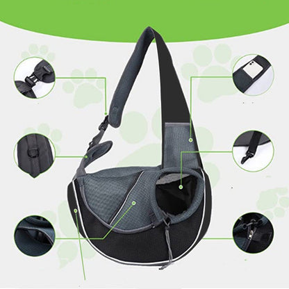 Carrying Pets Bag Women Outdoor Portable Crossbody Bag For Dogs Cats - Jaazi Intl