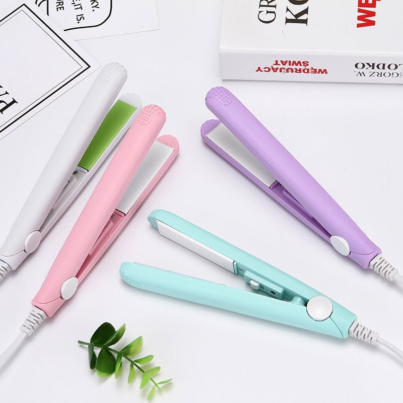 Cartoon Hair Straightener Splint Mini Student Small Power - Jaazi Intl