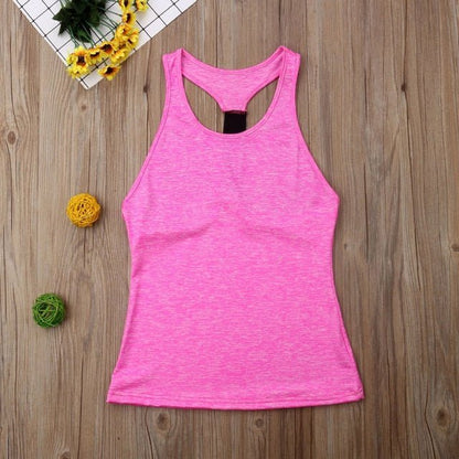 Casual Sleeveless Women Yoga Shirts - Jaazi Intl