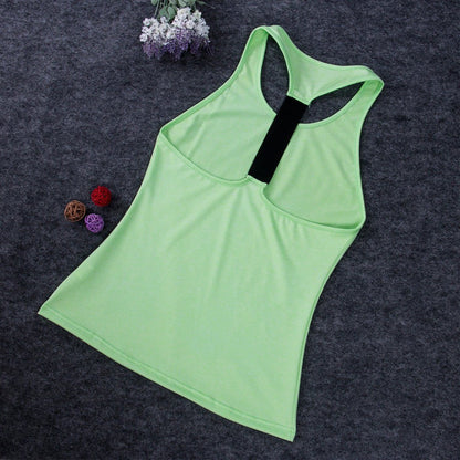 Casual Sleeveless Women Yoga Shirts - Jaazi Intl