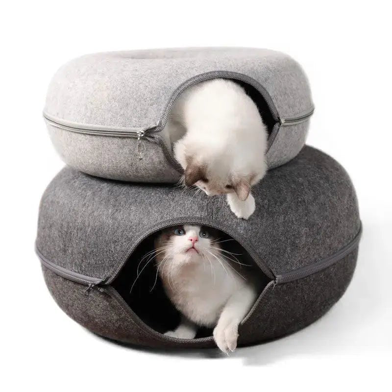 Cat Donut Bed - Jaazi Intl