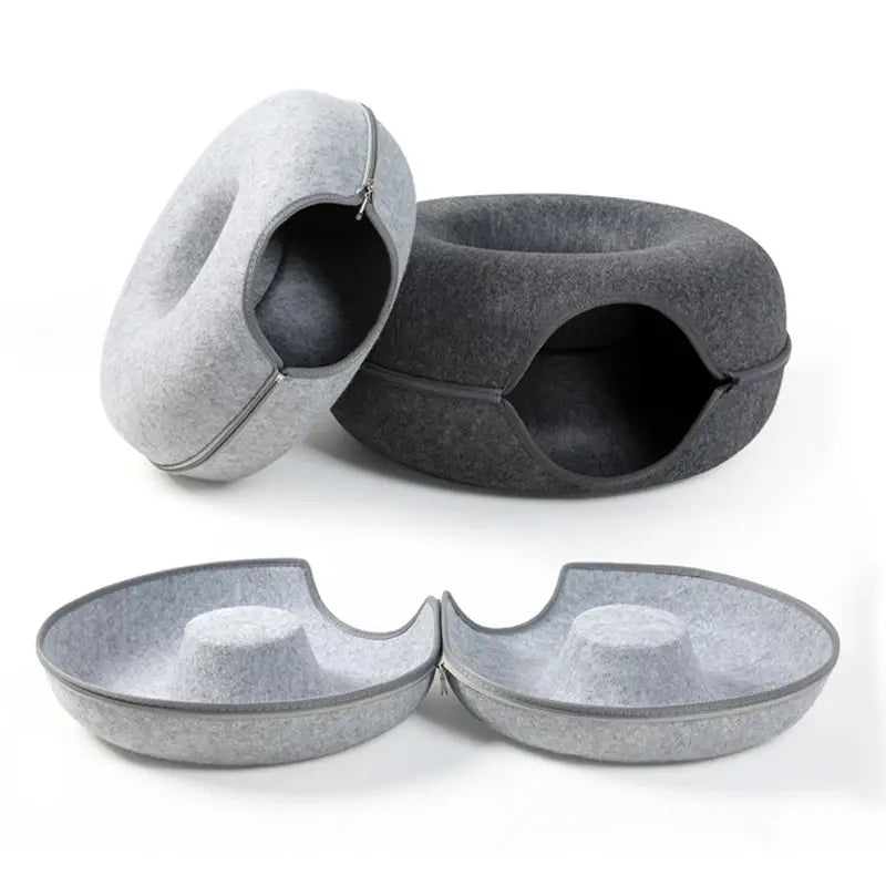 Cat Donut Bed - Jaazi Intl