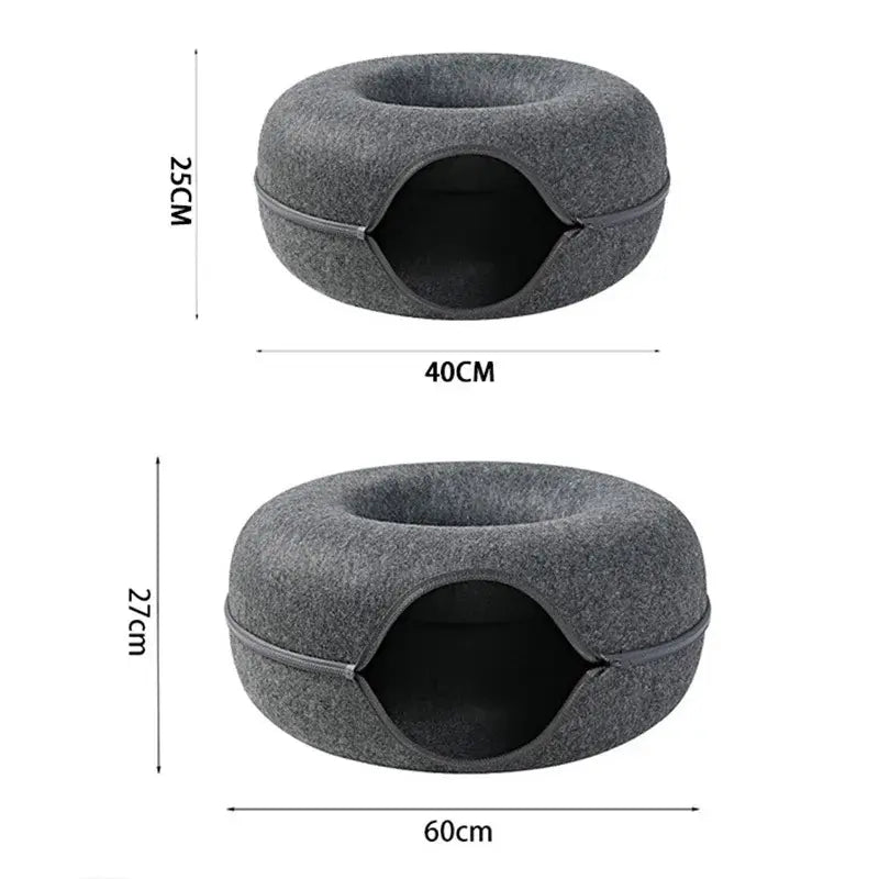 Cat Donut Bed - Jaazi Intl