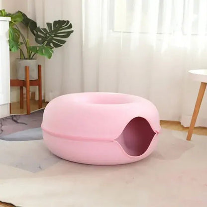 Cat Donut Bed - Jaazi Intl