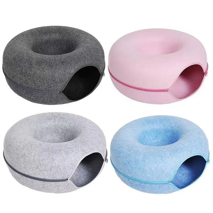 Cat Donut Bed - Jaazi Intl