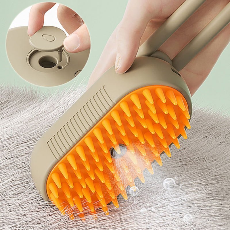 Cat Steam Brush Steamy Dog Brush 3 In 1 Electric Spray Cat Hair Brushes For Massage Pet Grooming Comb Hair Removal Combs Pet Products - Jaazi Intl