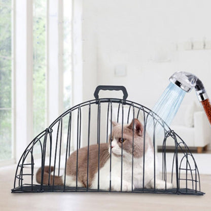 Cats Use A Bath And Transport Cage To Prevent Scratching - Jaazi Intl