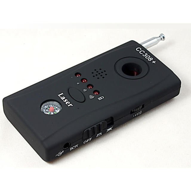 CC308+ Signal Detector Anti-Eavesdropping Monitoring Anti-Candid Camera GPS Detector - Jaazi Intl