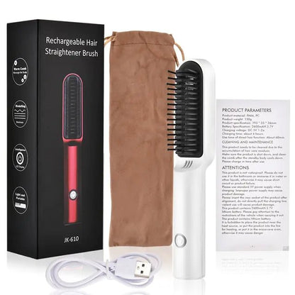 Ceramic Electric Hair Brush - Jaazi Intl