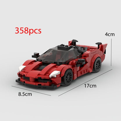 Ferrari Roma Racing Car Brick Toys