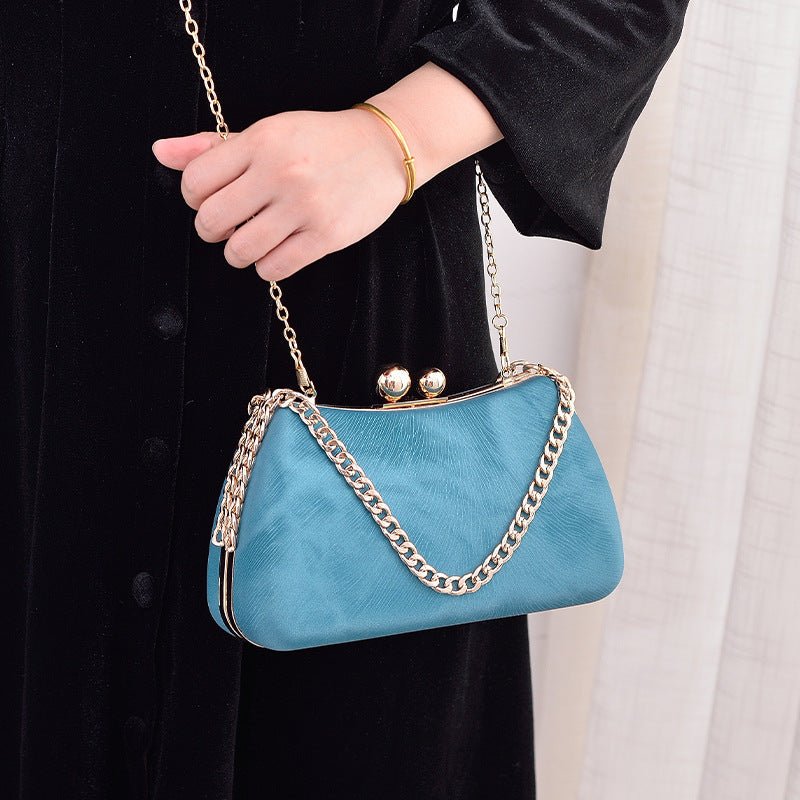 Chain Handbags Fashion Luxury Dress Party Dinner Bags For Women Crossbody Shoulder Bag - Jaazi Intl