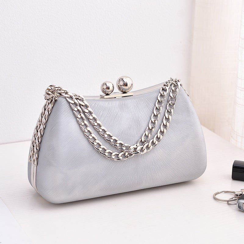 Chain Handbags Fashion Luxury Dress Party Dinner Bags For Women Crossbody Shoulder Bag - Jaazi Intl