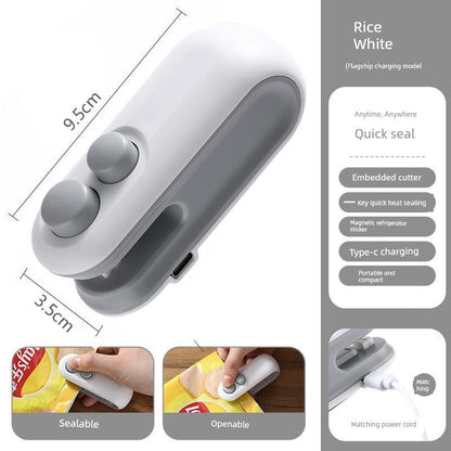 Charging Mini Food Freshness Protection Package Handy Gadget Sealing Machine - Jaazi Intl