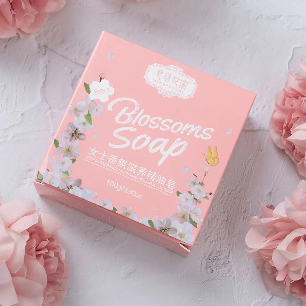 Cherry Blossom Petals Soap - Jaazi Intl