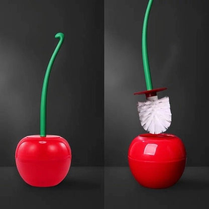 Cherry Shape Toilet Brush Holder Set - Jaazi Intl