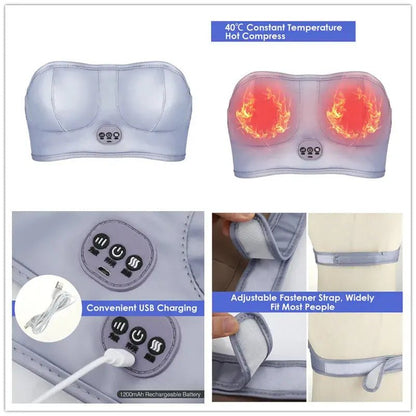 Chest Massager Breast Enhancement - Jaazi Intl