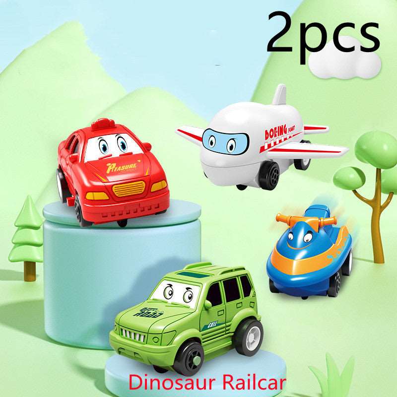 Children Puzzle Electric Railroad Speeder DIY Assembly Electric Car Automatic Rail City Scene Construction Education Toy Gift - Jaazi Intl