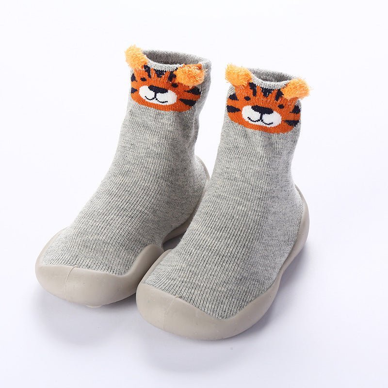 Children&#039;s Floor Socks Infant Silicone Soft Bottom Floor Shoes Boys And Girls Baby Indoor Non - slip Toddler Shoes - Jaazi Intl